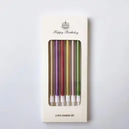 Colorful Cake Candles 2